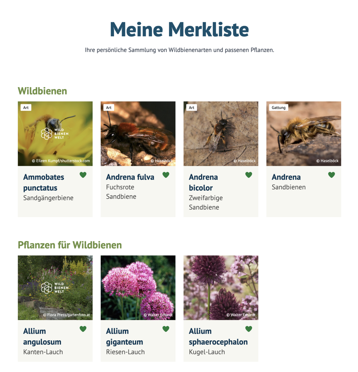 Ihre Pers�nliche Merkliste
